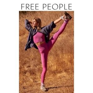 Free People Ultra High-Rise 7/8 Happiness Runs Leggings